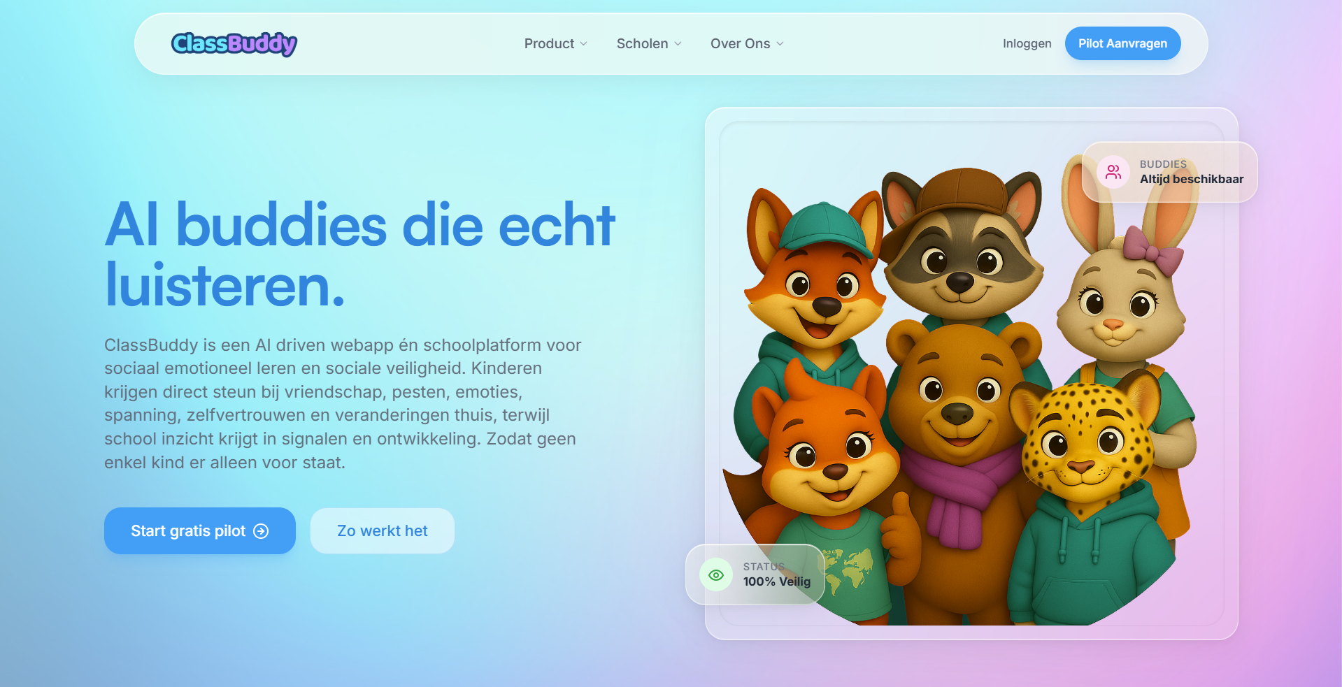 ClassBuddy website screenshot
